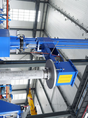 Máquina de desgaseamento e purificação de alumínio líquido fundido