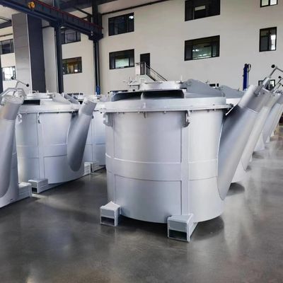 500 ‰ 3000 Capacidade de transferência de latas de alumínio fundido com aumento da temperatura da superfície ≤ 50 °C e queda da temperatura natural ≤ 12 °C/h