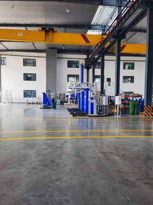 Pré-aquecedor industrial para latas de transferência Frequência Hz 50 Taxa de fluxo L/min 3