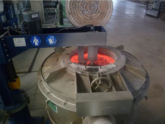 Produto de desgaseamento de liga de alumínio 3000KG Peso total da máquina e tempo de desgaseamento de refino Min 0 ¢ 99 para produção rápida