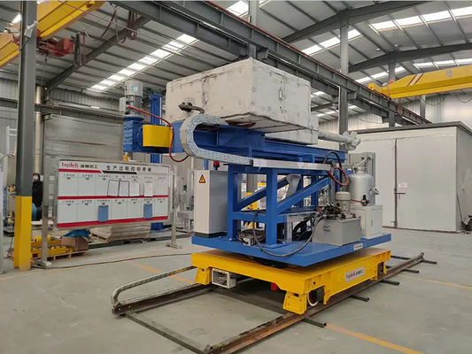 Máquina de desgaseamento de alumínio de tamanho de partículas de fluxo de refino ≤ 5 mm para alimentação por fios de três fases e quatro