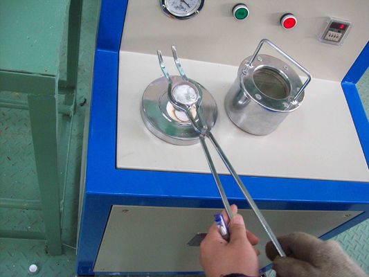 5 minutos Tempo de medição Analisador de hidrogénio Vazio 100°C Temperatura máxima
