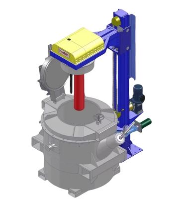 Sistema de pré-aquecimento de garrafa com controlo automático e manual da temperatura