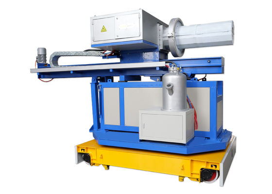 Máquina de Injecção de Fluxo de Gás de Nitrogénio ou Argônio de Pureza, Com Temperatura de Líquido de Alumínio de 680-750 C e Velocidade do Rotor de Grafite de 0 ¢ 400 r/min