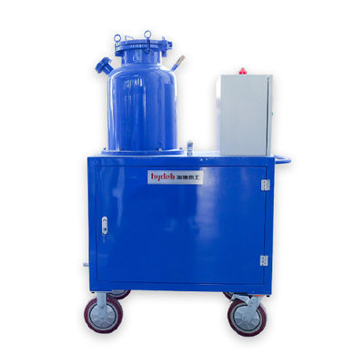 Injetor de fluxo rotativo de gás de azoto ou argônio para refino de alumínio a uma temperatura de líquido de alumínio de 680 a 750 oC
