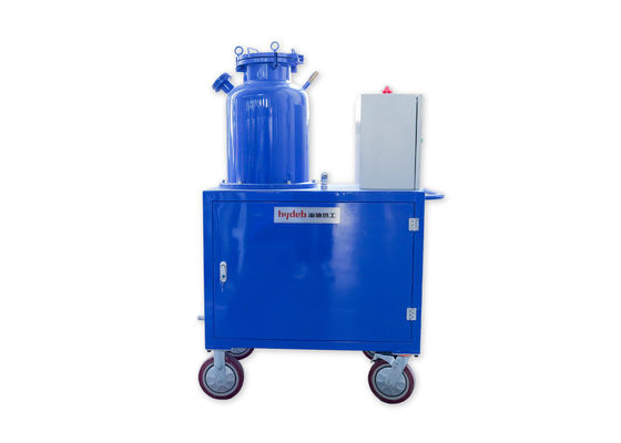 Injetor de fluxo rotativo de gás de azoto ou argônio para refino de alumínio a uma temperatura de líquido de alumínio de 680 a 750 oC
