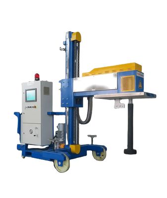 Máquina de injecção de fluxo para gás refinado de pureza ≥ 99,996% Capacidade de balde de 50 L