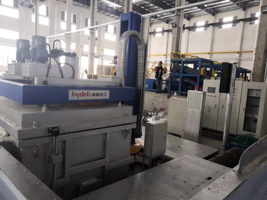 Eficiência de desgaseamento de 60% Máquina de desgaseamento de alumínio Aumento da temperatura Menos de 35 °C