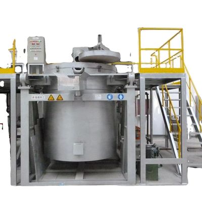 220V/380V Voltage Aluminum Holding Furnace With Molybdenum Disilicide Heating Element And Carbon Steel (Furno de retenção de alumínio de 220V/380V)