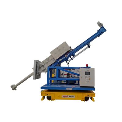 Injetor de fluxo rotativo de forno para líquido de alumínio Faixa de profundidade 600-1100mm