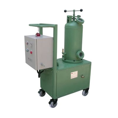 Máquina de injecção de fluxo de alta capacidade com capacidade de tanque de 80L e tamanho de partícula de fluxo de malha ≤10 50-120L