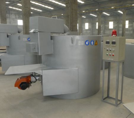Forno de cristais de alumínio de frequência de 50 Hz com fluxo máximo de 35 M3/h