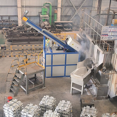 Máquina de desgaseamento de refino de alumínio Tempo de desgaseamento de refino 0-99 min Tamanho de partícula do fluxo de refino ≤5 mm