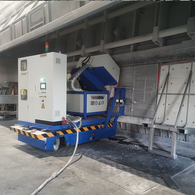 Injetor de fluxo rotativo de alta frequência de 50 Hz ≤ 5 mm Tamanho de partícula do fluxo de refino Para refino de fluxo industrial