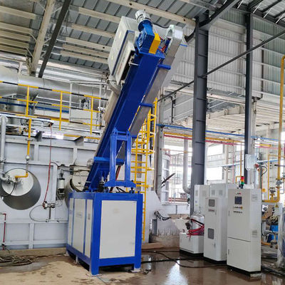 Granularidade≤3 mm Injetor rotativo de fluxo de refino com rotor de grafite