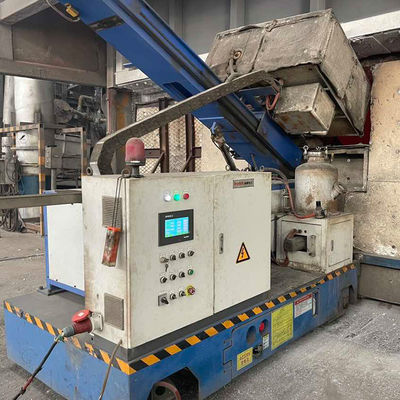 Injetor rotativo de fluxo de gás de refino de nitrogénio de alta pureza com granularidade de fluxo ≤ 5 mm, levantado por guindaste