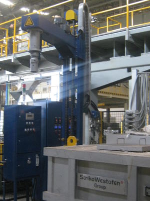 Eficiência de Degassagem de 60% Unidade rotativa de Degassagem com 1-3 rotores e Frequência de 50 Hz