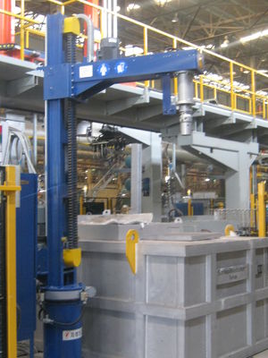 Eficiência de Degassagem de 60% Unidade rotativa de Degassagem com 1-3 rotores e Frequência de 50 Hz