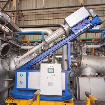 Injetor rotativo de fluxo de gás de refino de nitrogénio de alta pureza com granularidade de fluxo ≤ 5 mm, levantado por guindaste