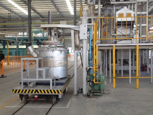 Capacitação de transferência de alumínio fundido de grau industrial 1000KG Subida da temperatura da superfície ≤50