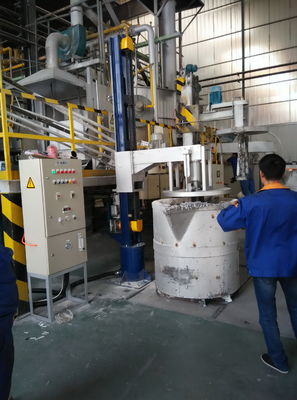15-30 L/min Fluxo de gás refinado Unidade rotativa de desgaseamento ajustável 0-99 Min Tempo de refino e desgaseamento ≥99,996% Puridade