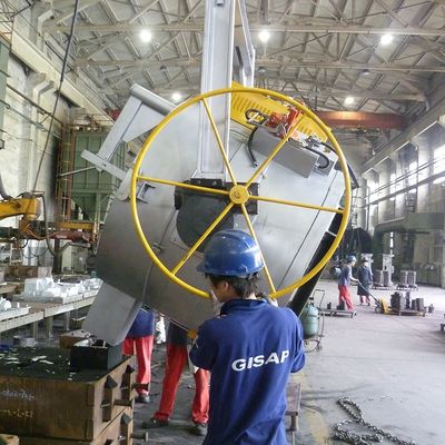 Capacitação de transferência de alumínio fundido de grau industrial 1000KG Subida da temperatura da superfície ≤50