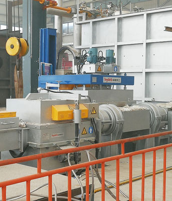 Unidade de desgaseamento rotativa de quatro fios de três fases para elevação por guindaste e fluxo de fluxo de tamanho inferior a 5 mm