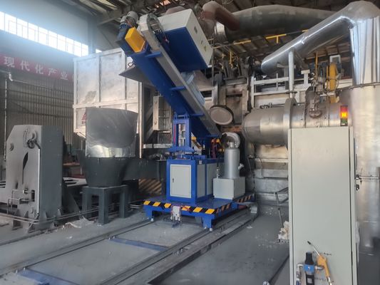 Injetor de Fluxo Rotativo com Vazão de 15 Litros por Minuto, Unidade de Injeção Rotativa e Sistema de Controle PLC para Alta Eficiência