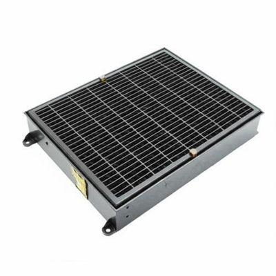 Mídia filtrante de carvão ativado em caixa plástica para filtração em alta temperatura Temperatura máxima 850°C