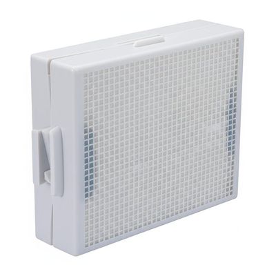 Caixa de Filtração Plástica para Filtração Eficaz Mídia Filtrante de Carvão Ativado Vida Útil do Filtro de 6 Meses