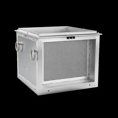 Caixa de Filtração de Líquido de Alumínio Durável com Dimensão de Placa de 17''*17''*1 e Tamanho do Calha de Acordo com a Vazão