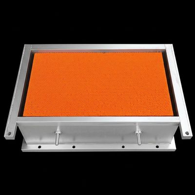 Caixa de filtragem da máquina de fundição a carvão ativado com filtro de espuma cerâmica de 60 PPI