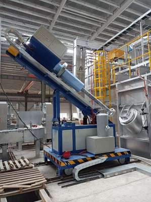 930 quilogramas de alumínio de alumínio elétrico pequeno da fornalha de derretimento do lingote de 880mm que derrete rapidamente