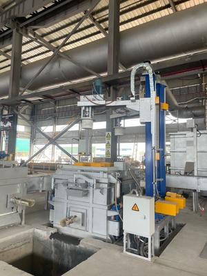 Tipo fornalha guardando de alumínio da placa de 3500kg para a carcaça da liga de alumínio