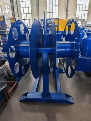 Unidade de alimentação de hastes para hastes AlTiB com 5 mm-25 mm de diâmetro, ± 0,1 mm de precisão e 10 m/min de velocidade máxima