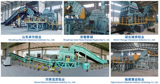 Máquina avançada de triagem de sucata de alumínio com separadores de correntes parasitas, LIBS e classificadores baseados em sensores NIR para reciclagem de alta pureza