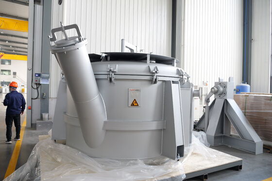 Injetor de fluxo rotativo com velocidade de desgaseamento ajustável e eixo do rotor de grafite para refino de alumínio de gás nitrogênio de alta pureza