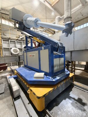 Injetor de fluxo rotativo com velocidade de desgaseamento ajustável e eixo do rotor de grafite para refino de alumínio de gás nitrogênio de alta pureza