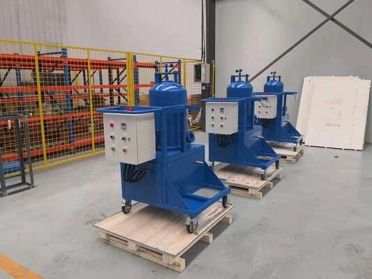 Tanque de Agente de Fluxagem de 30L Injetor Rotativo de Fluxo Incorporando Capacidade de Cadinho de 120L para Desempenho Otimizado de Fluxagem de Metal