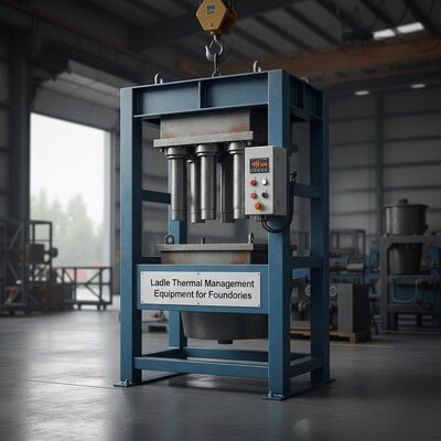 Conchas de pré-aquecimento, potência de aquecimento, 48 kw, pré-aquecedor de concha para conchas de transferência, equipamento de gerenciamento térmico para fundições