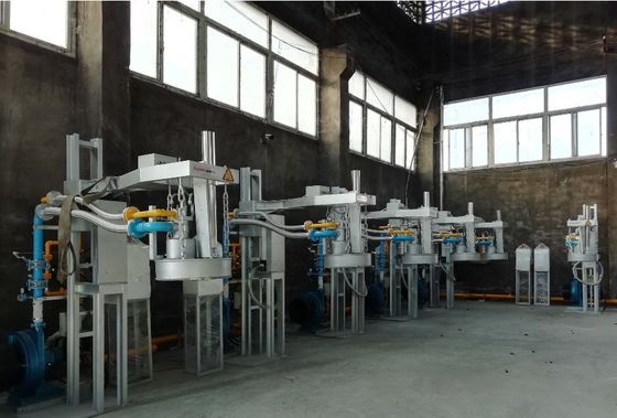 Equipamento de pré-aquecimento de lagarta azul Faixa de temperatura de 500-1200°C para pré-aquecimento consistente na cor azul