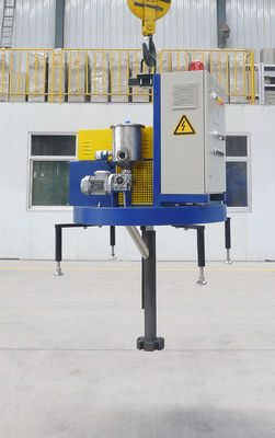 Injetor de fluxo rotativo para refino e desgaseamento precisos Granularidade≤3mm Tempo de desgaseamento de refino 0 ‰ 99min