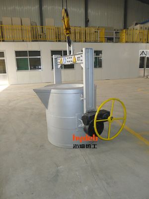 Equilíbrio fácil da capacidade azul de transferência 1000KG de Crane Hanger Type Molten Metal