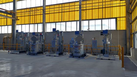 Atualizar o seu sistema de pré-aquecimento da louça com gás natural a pressão de gás 5000 Pa e taxa de fluxo de gás 0-16 M3/H
