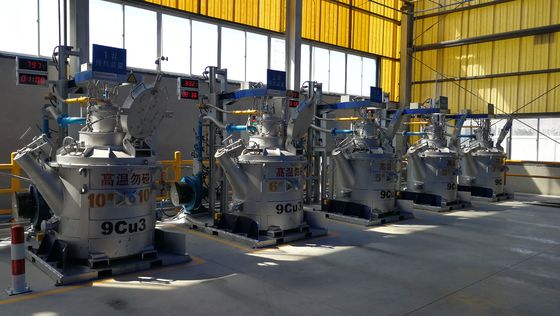 Concha ateada fogo gás que pré-aquece o sistema 900c
