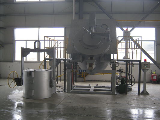 Fornalha de cadinho 300KG de alumínio elétrica