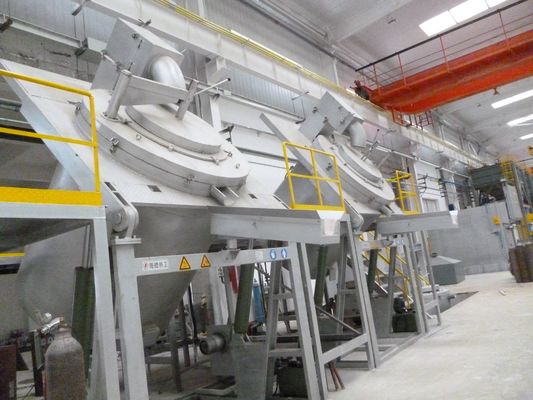 5 KPa Pressão de gás Forno de cristais de alumínio para produção em pequena escala