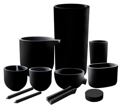 o alumínio de 150L 7.8MPA Clay Metal Graphite Melting Crucible morre as peças da carcaça