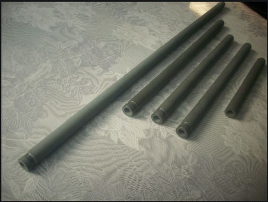 28 do preto dos tubos cerâmicos da proteção do par termoelétrico sic milímetros de resistência de choque cerâmica do tubo
