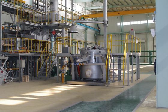 óleo elétrico da fundição de 980C 600KG - ateou fogo a inclinar a camada da isolação do LPG da fornalha